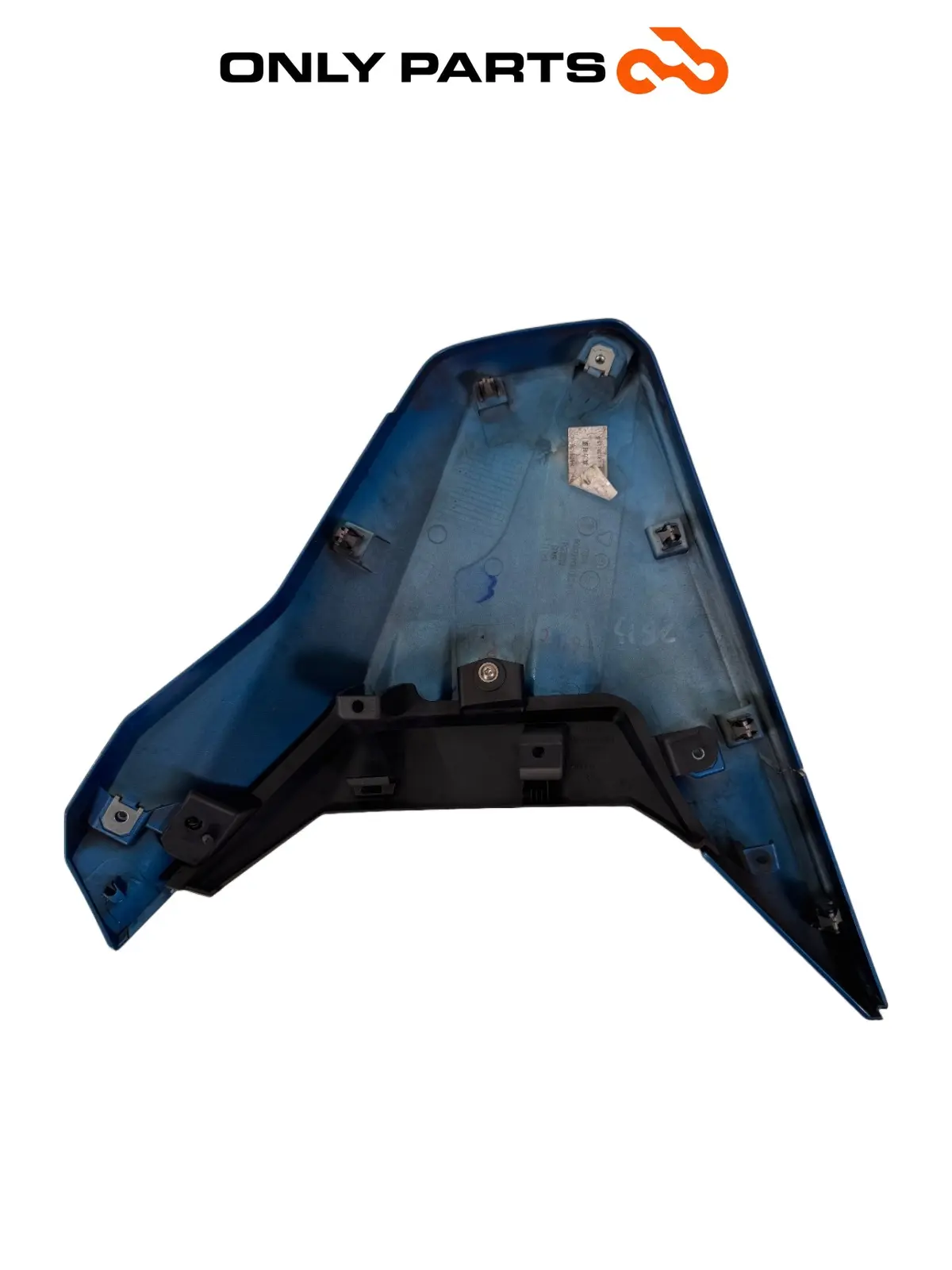 Gebrauchte Fianchetto laterale DX BMW C 400 X 400cc 2020 Blu — echtes Foto 8