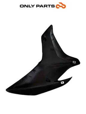 Gebrauchte Fianchetto laterale DX / cover radiatore Honda CB 500 F 500cc 2014 Nero — echtes Foto 8