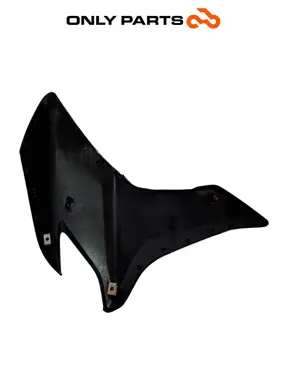 Gebrauchte Fianchetto laterale DX / cover radiatore Honda CB 500 F 500cc 2014 Nero — echtes Foto 9