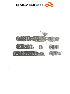Gebrauchte Fianchetto laterale DX Honda CB 500 F 500cc 2014 Nero — echtes Foto 8