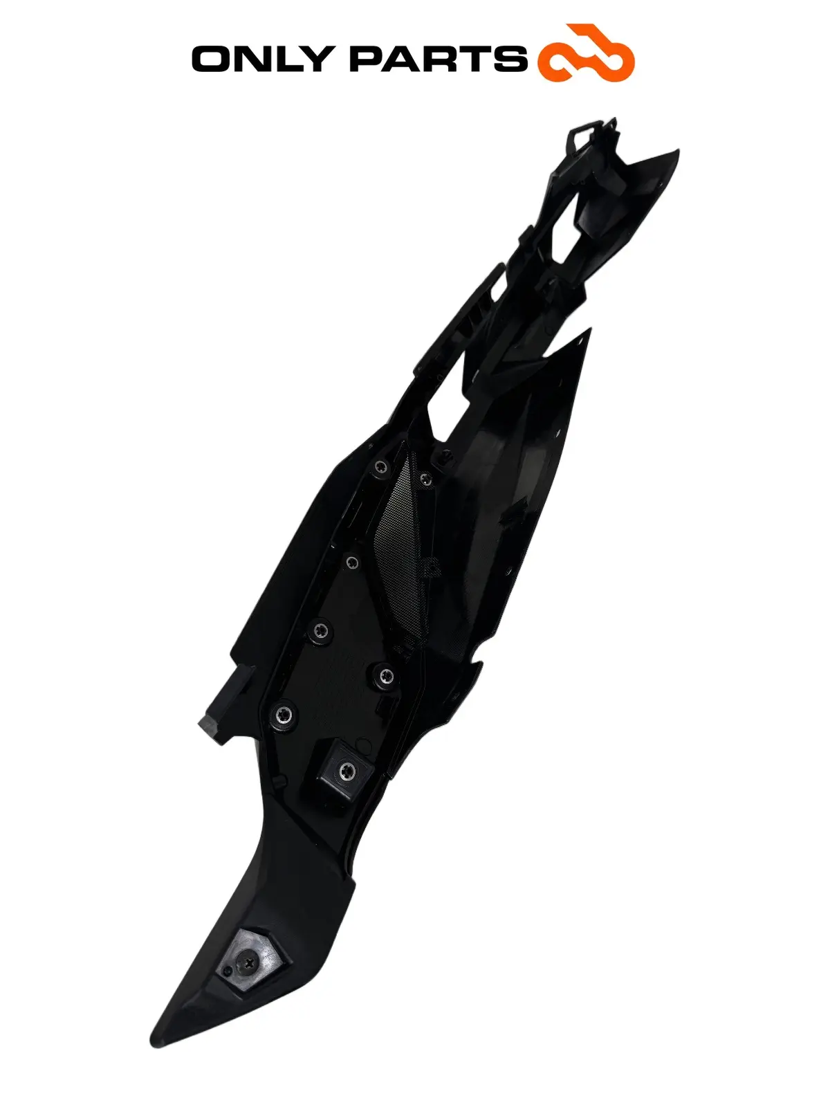 Gebrauchte Fianchetto laterale DX Yamaha Tracer 900cc 2019 Nero — echtes Foto 3