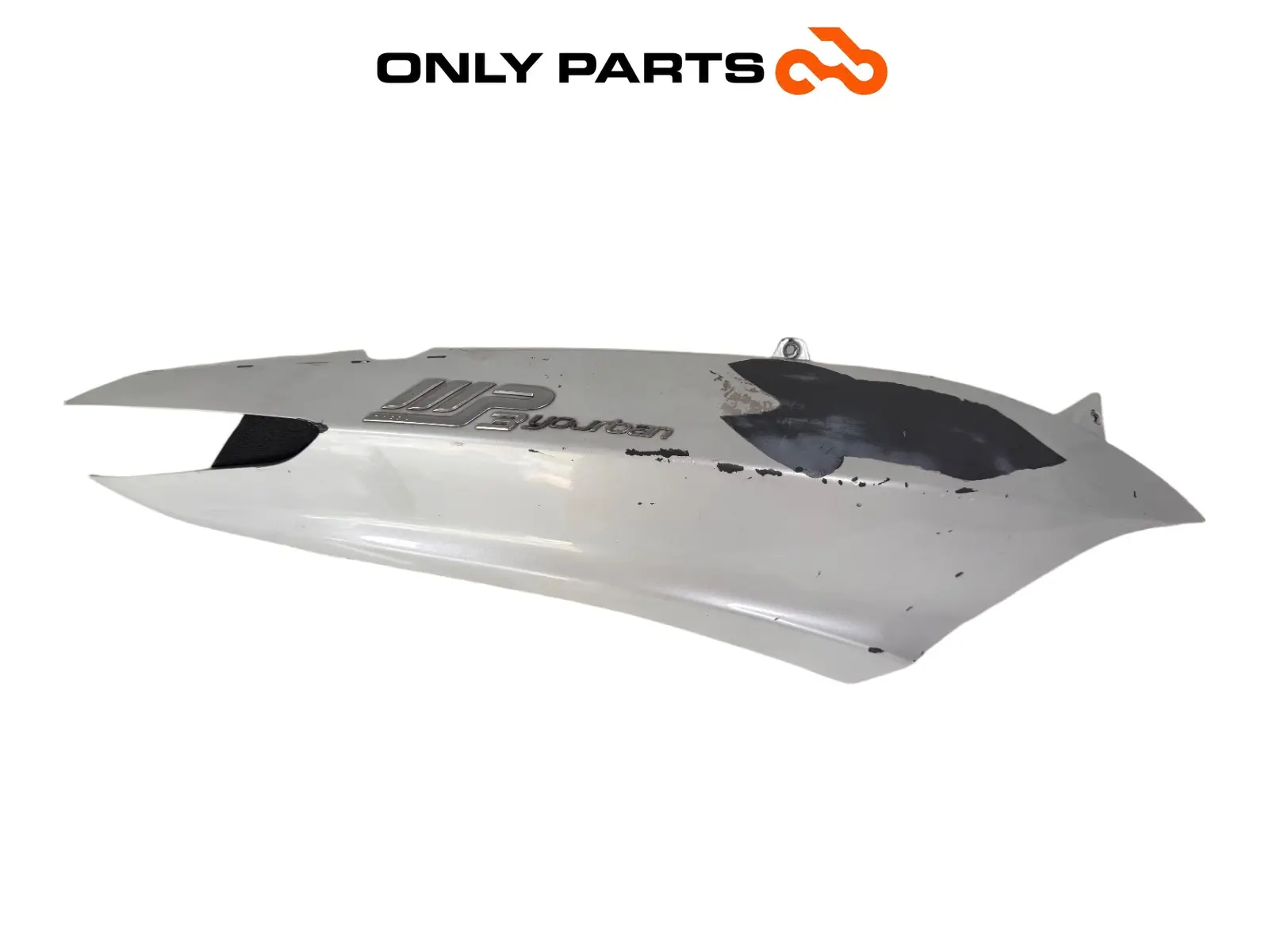 Gebrauchte Fianchetto laterale posteriore DX Piaggio Mp3 Yourban 300cc 2013 Bianco — echtes Foto 1