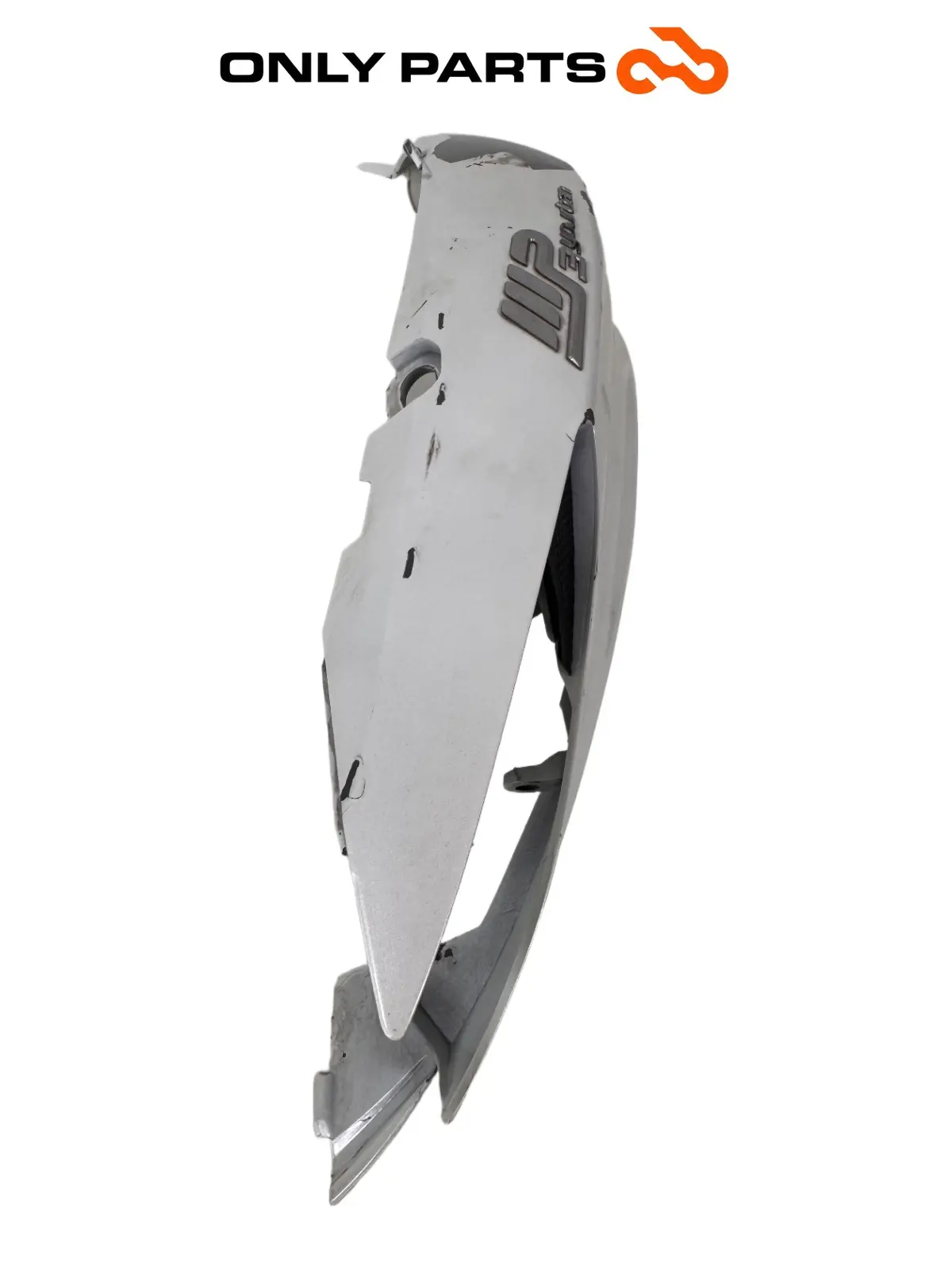 Gebrauchte Fianchetto laterale posteriore DX Piaggio Mp3 Yourban 300cc 2013 Bianco — echtes Foto 4