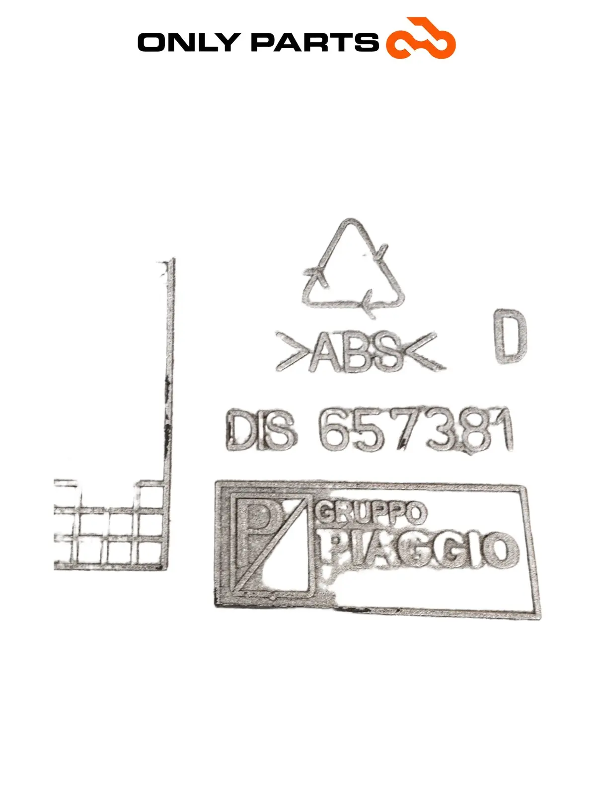 Gebrauchte Fianchetto laterale posteriore DX Piaggio Mp3 Yourban 300cc 2013 Bianco — echtes Foto 9