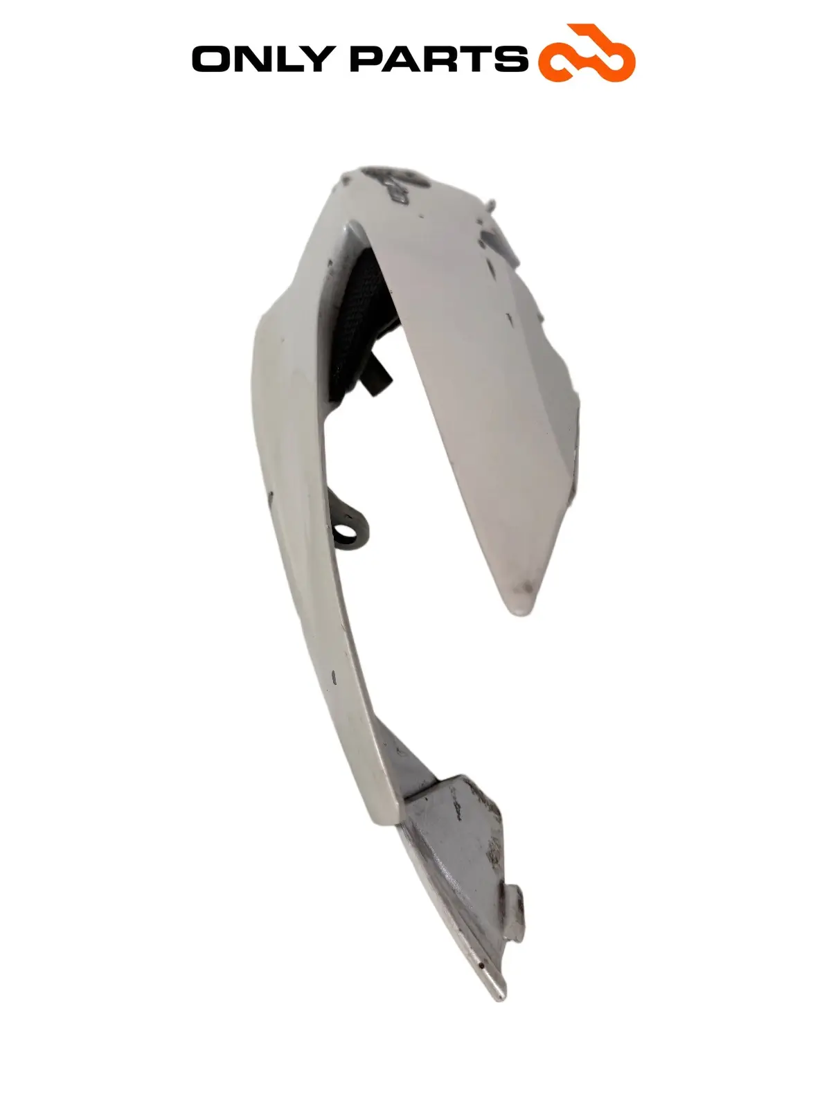Gebrauchte Fianchetto laterale posteriore SX Piaggio Mp3 Yourban 300cc 2013 Bianco — echtes Foto 5