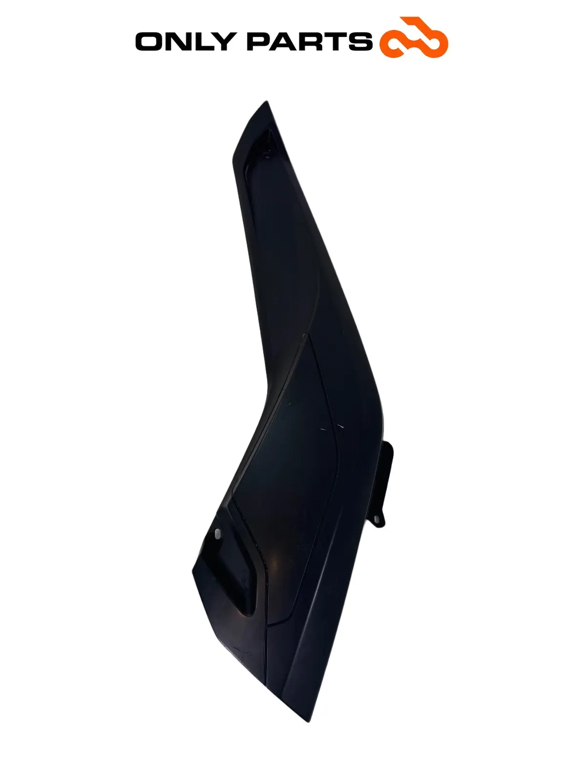 Gebrauchte Fianchetto laterale posteriore SX Yamaha X-max 125cc 2014 Grigio opaco — echtes Foto 2