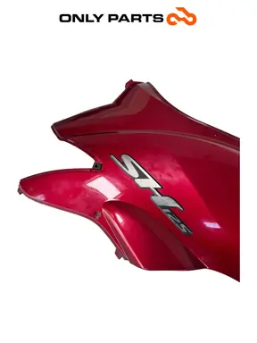 Gebrauchte Fianchetto laterale SX Honda Sh 125cc 2004 Rosso — echtes Foto 8
