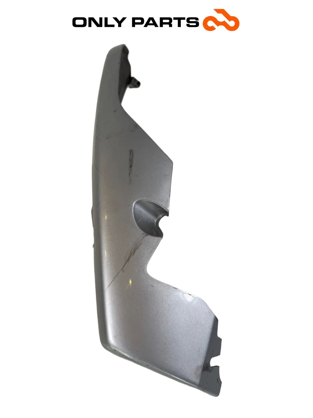 PRAVÝ ZADNÍ BOČNÍ KRYT BMW F 650 CS 2001 OEM BMW F 650 CS 2001 Grigio použitý — skutečná fotka 3