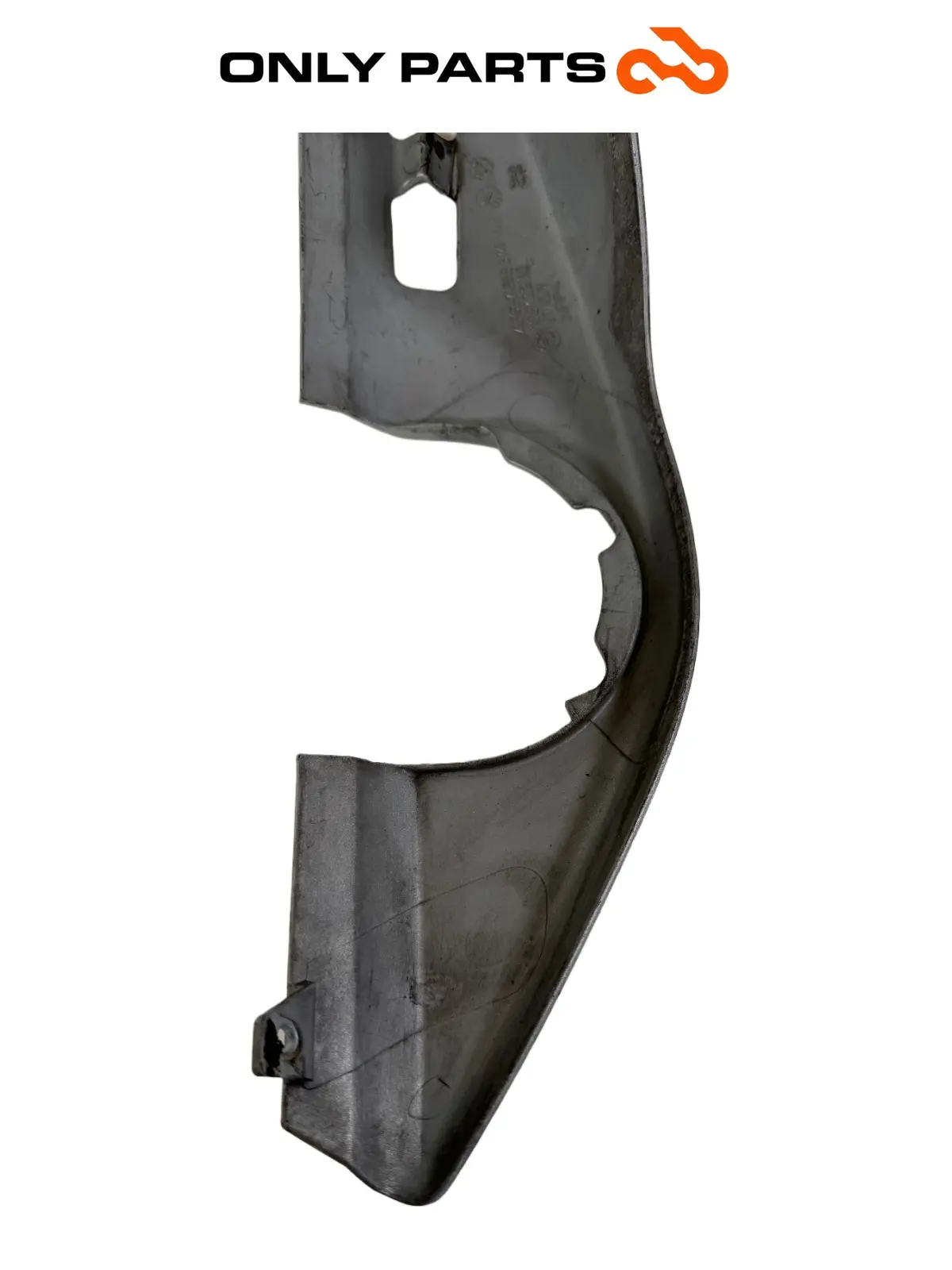 PRAVÝ ZADNÍ BOČNÍ KRYT BMW F 650 CS 2001 OEM BMW F 650 CS 2001 Grigio použitý — skutečná fotka 8