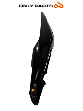Gebrauchte Fianchetto posteriore DX Honda CB 500 F 500cc 2014 Nero — echtes Foto 3