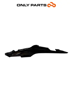 Gebrauchte Fianchetto posteriore DX Honda CB 500 F 500cc 2014 Nero — echtes Foto 6