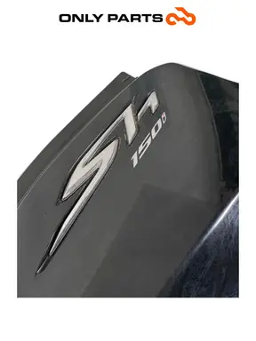 Gebrauchte fianchetto posteriore DX Honda SH 150cc 2017 Nero — echtes Foto 6