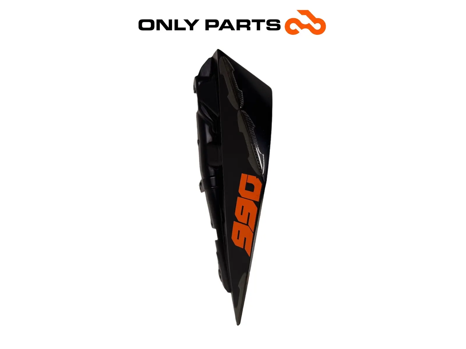 Gebrauchte Fianchetto posteriore DX KTM Super Duke 990cc 2006 Nero/Arancione — echtes Foto 6