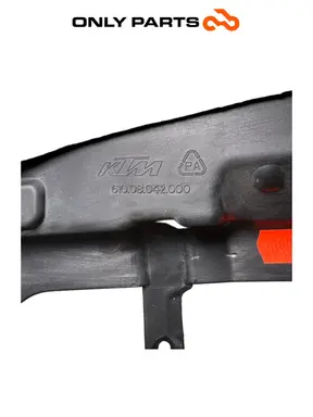 Gebrauchte Fianchetto posteriore DX KTM Super Duke 990cc 2006 Nero/Arancione — echtes Foto 9