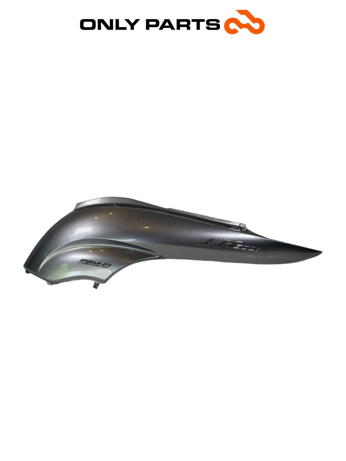Gebrauchte Fianchetto posteriore SX Honda SH 300i 2008 Grigio — echtes Foto 1