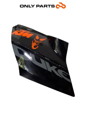 Gebrauchte Fianchetto serbatoio DX KTM Super Duke 990cc 2006 Nero/Arancione — echtes Foto 2