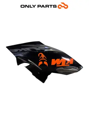 Gebrauchte Fianchetto serbatoio DX KTM Super Duke 990cc 2006 Nero/Arancione — echtes Foto 4