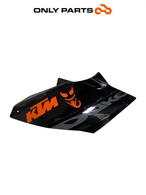 Gebrauchte Fianchetto serbatoio DX KTM Super Duke 990cc 2006 Nero/Arancione — echtes Foto 6