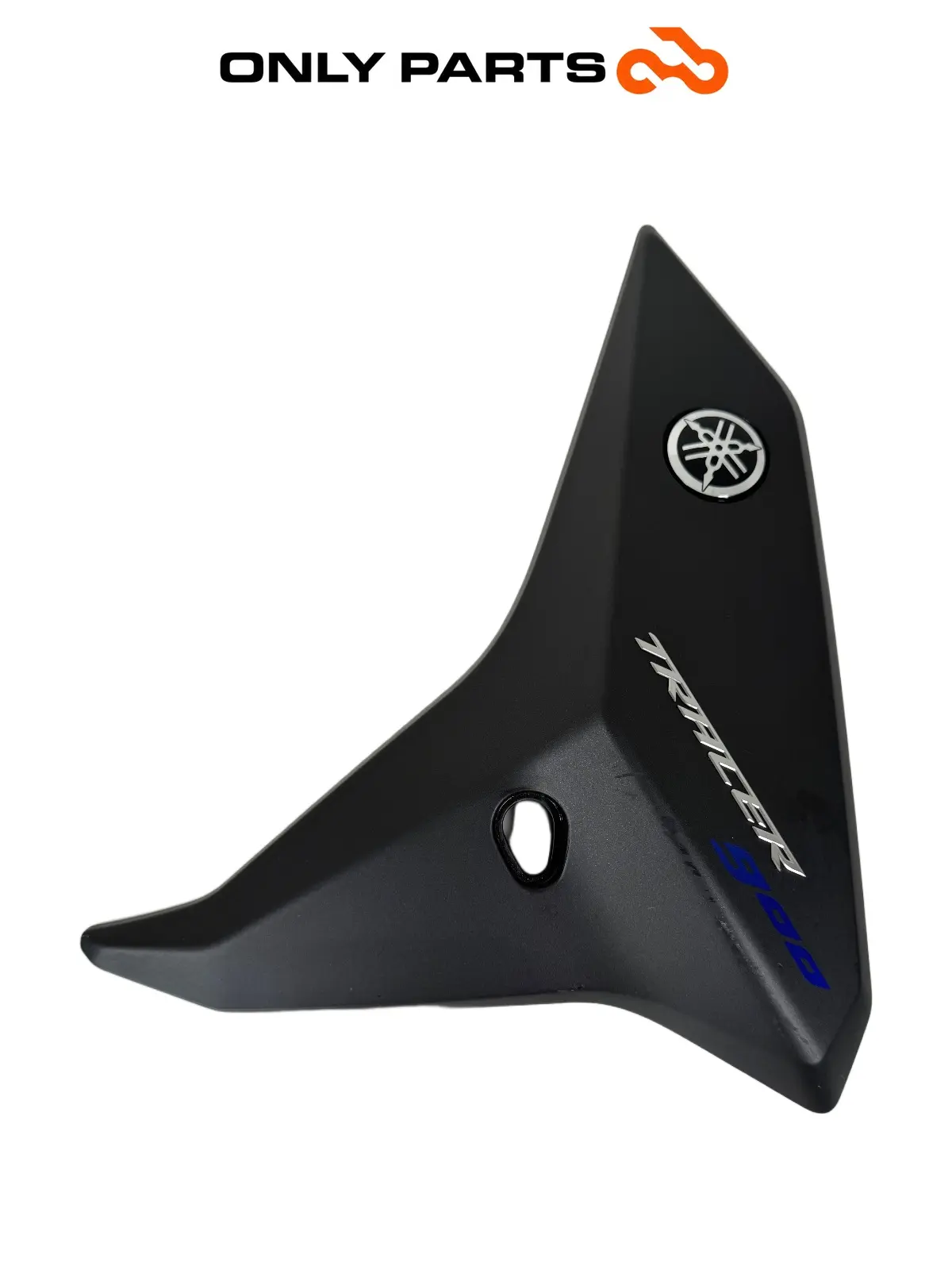 Gebrauchte Fianchetto sinistro / carena anteriore superiore Yamaha Tracer 900cc 2019 Nero — echtes Foto 2