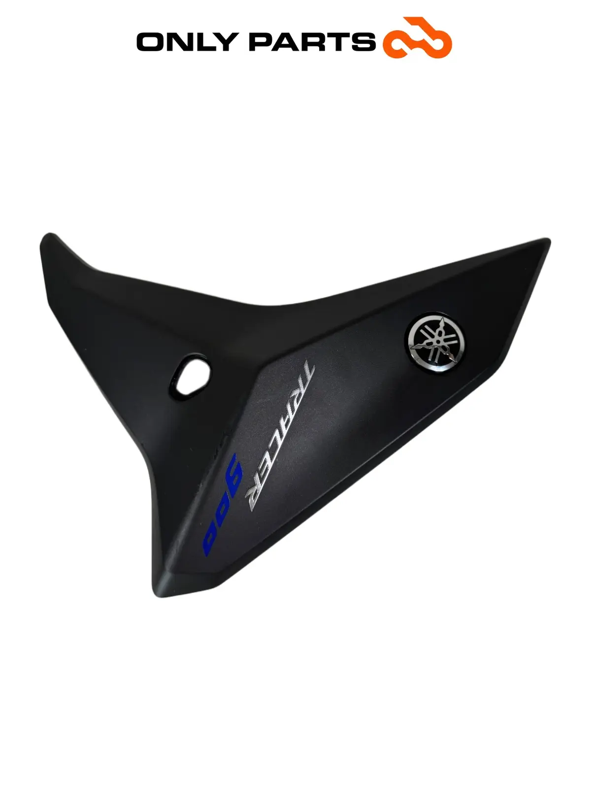 Gebrauchte Fianchetto sinistro / carena anteriore superiore Yamaha Tracer 900cc 2019 Nero — echtes Foto 3