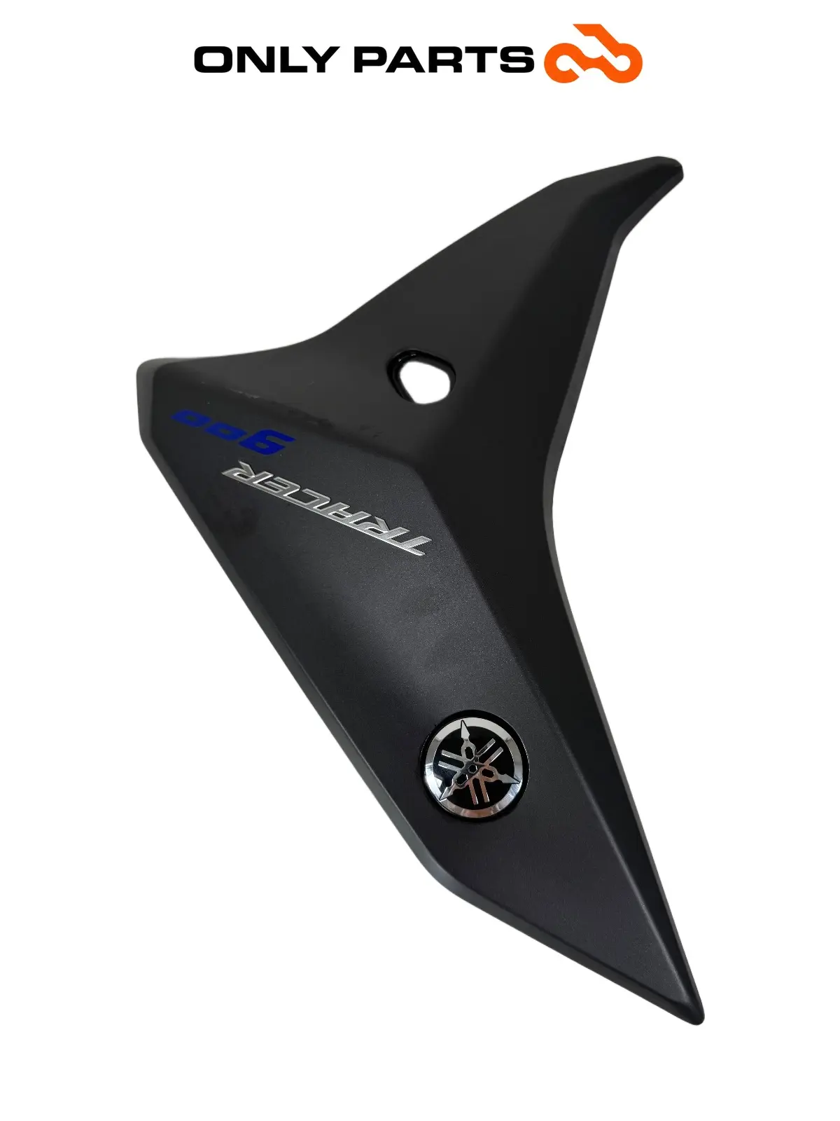 Gebrauchte Fianchetto sinistro / carena anteriore superiore Yamaha Tracer 900cc 2019 Nero — echtes Foto 4