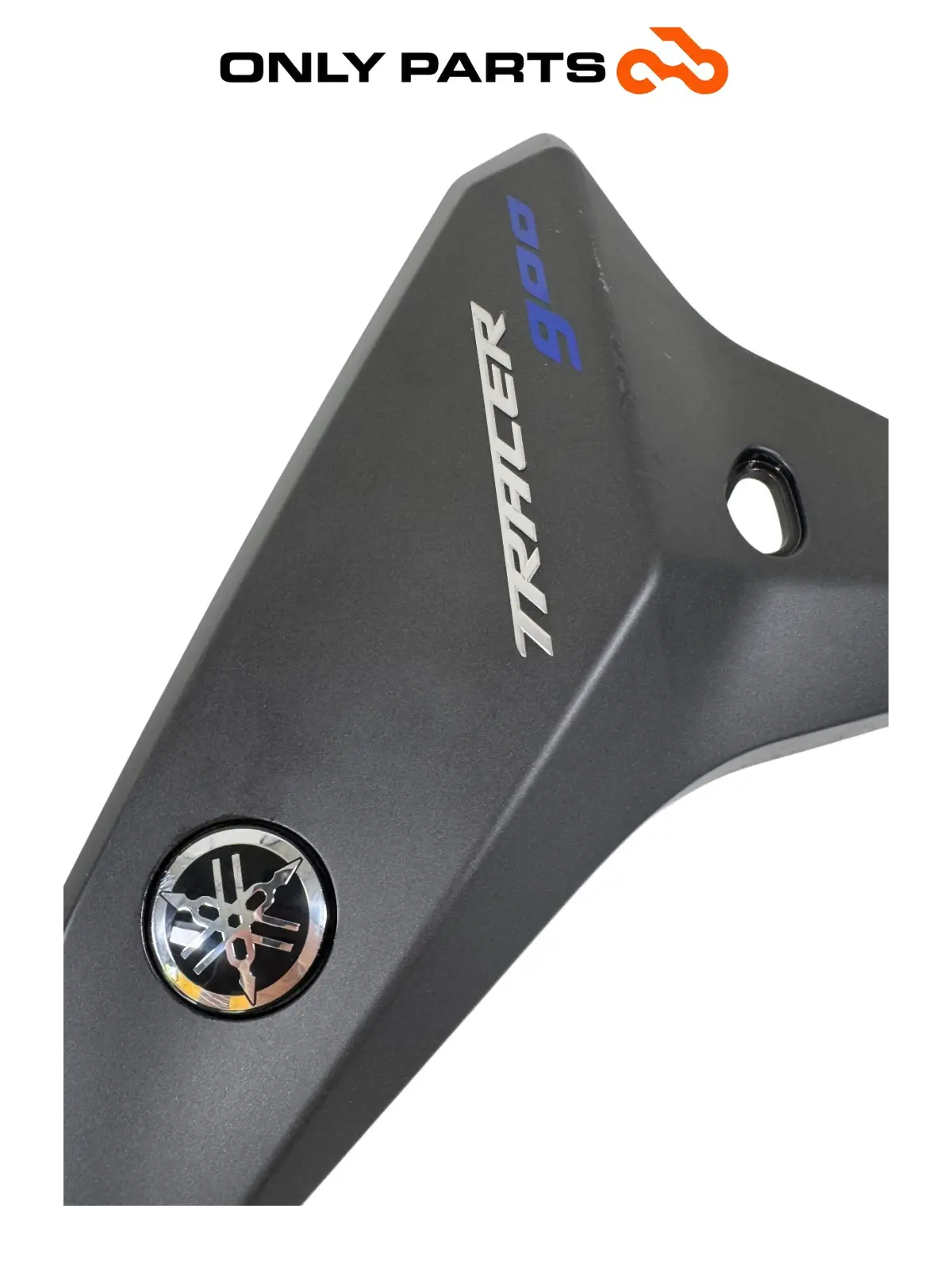 Gebrauchte Fianchetto sinistro / carena anteriore superiore Yamaha Tracer 900cc 2019 Nero — echtes Foto 5