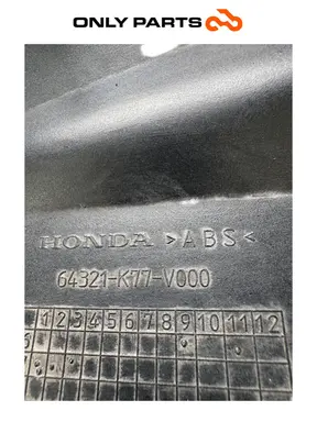 Fianchetto sotto pedana DX Honda SH 150cc 2017 Nero usato — foto reale 11