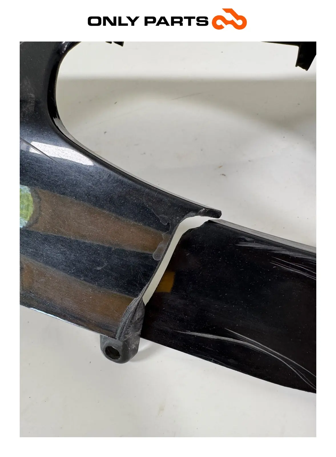 Fianchetto sotto pedana SX Honda SH 150cc 2017 Nero de segunda mano — foto real 6