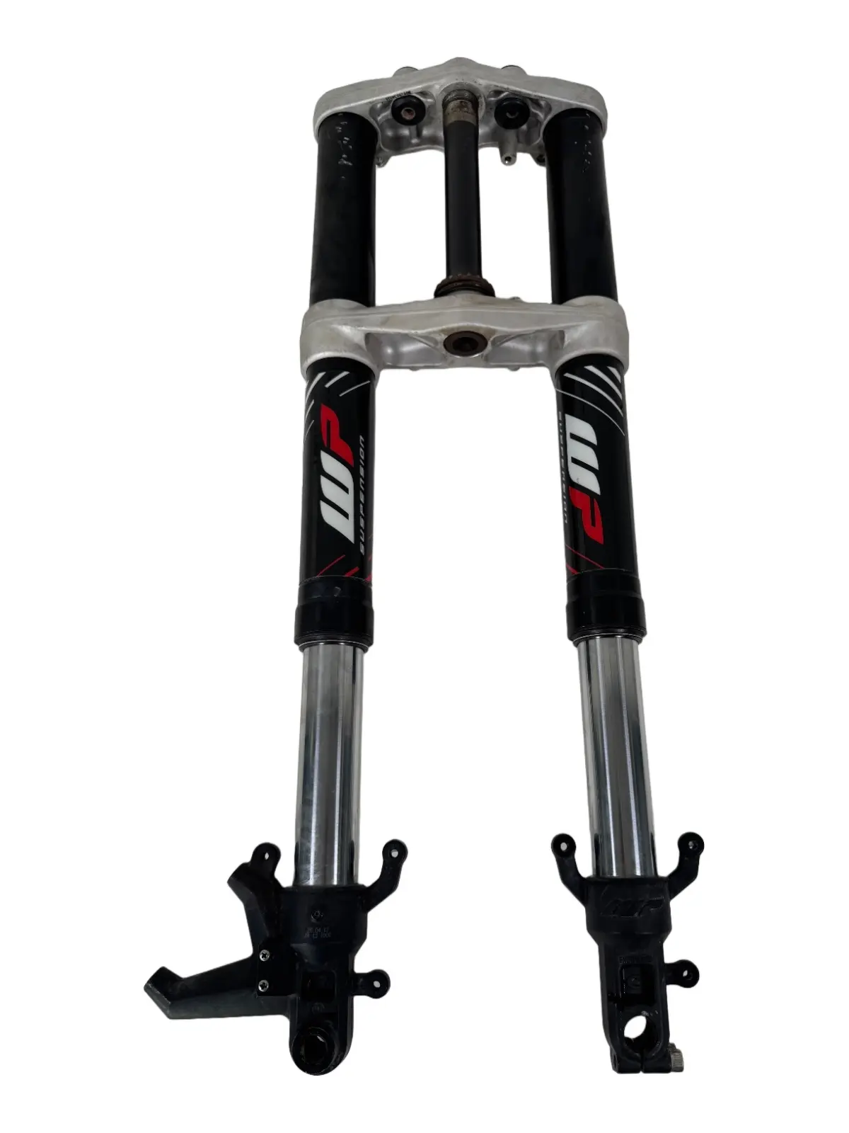Gebrauchte Forcella anteriore completa KTM Duke 200cc 2012 Arancione — echtes Foto 2