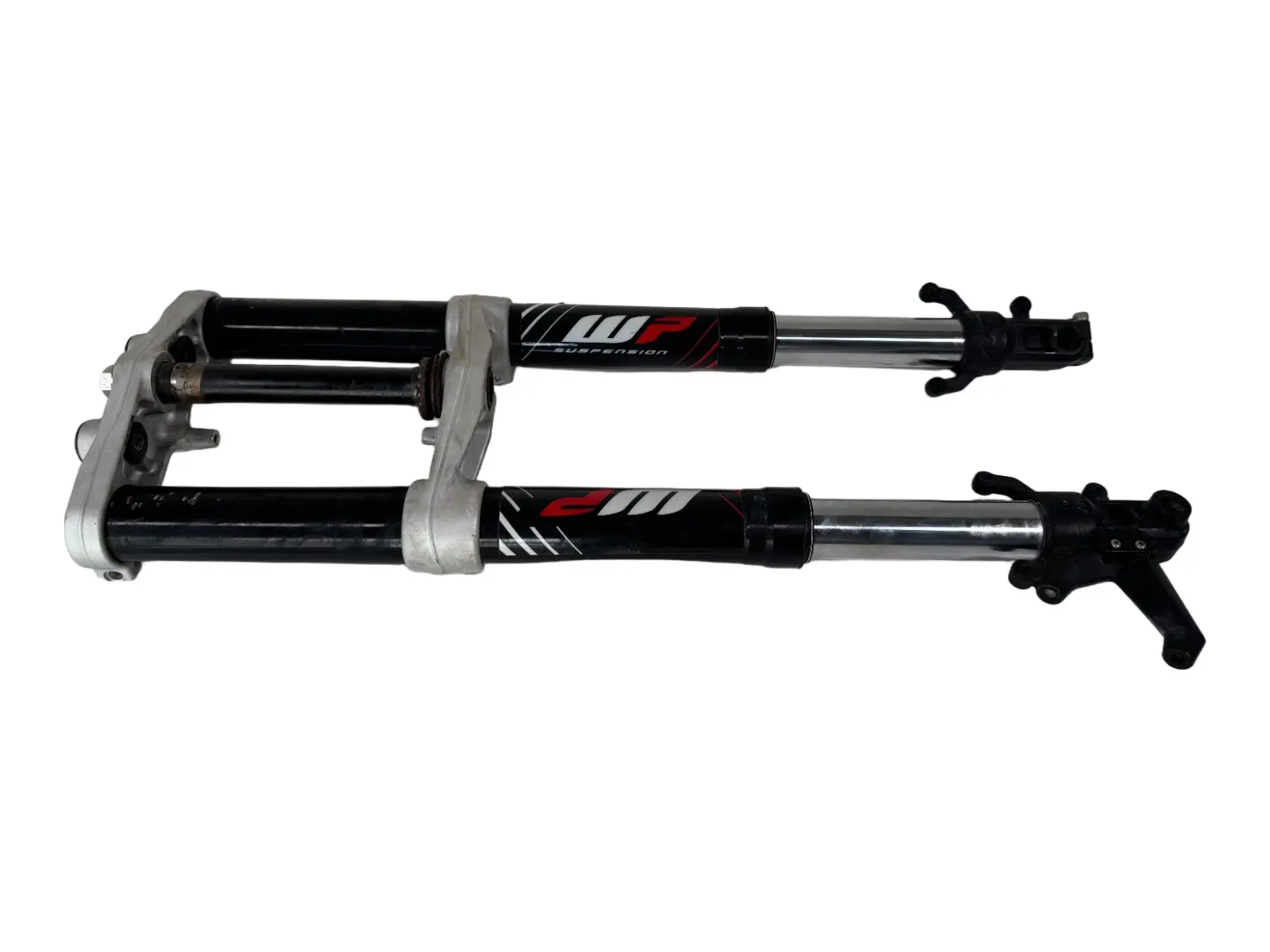 Gebrauchte Forcella anteriore completa KTM Duke 200cc 2012 Arancione — echtes Foto 3