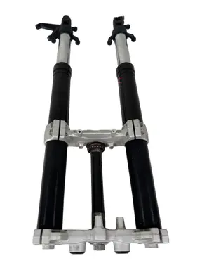 Gebrauchte Forcella anteriore completa KTM Duke 200cc 2012 Arancione — echtes Foto 5