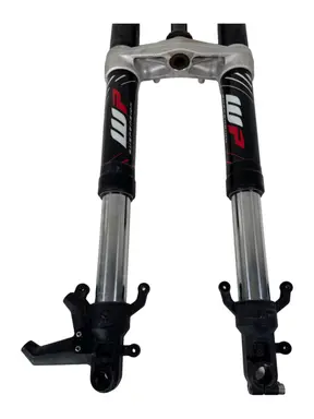 Gebrauchte Forcella anteriore completa KTM Duke 200cc 2012 Arancione — echtes Foto 7