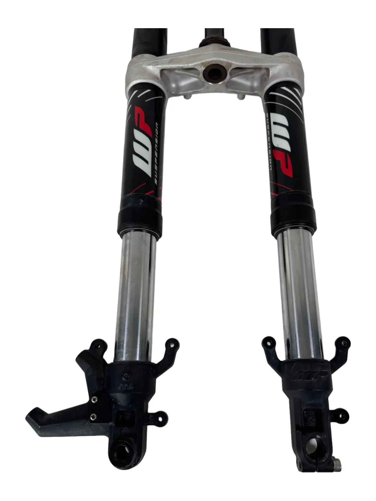 Gebrauchte Forcella anteriore completa KTM Duke 200cc 2012 Arancione — echtes Foto 7