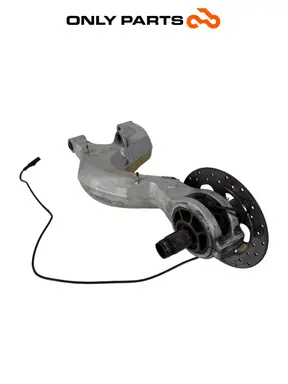 Gebrauchte EINARMSCHWINGE HINTEN ALU BMW F 650 CS 2001 OEM BMW F 650 CS 2001 Grigio — echtes Foto 1