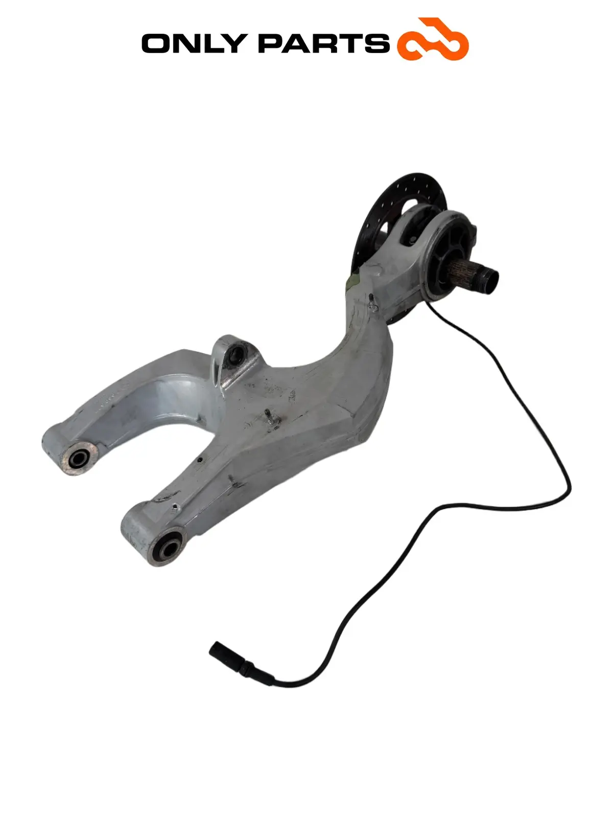 Gebrauchte EINARMSCHWINGE HINTEN ALU BMW F 650 CS 2001 OEM BMW F 650 CS 2001 Grigio — echtes Foto 5