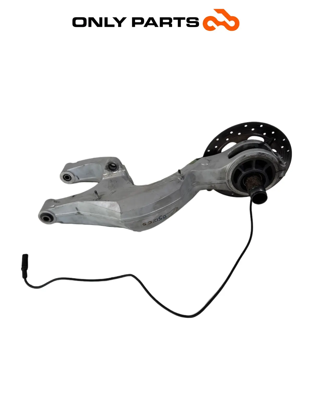 Gebrauchte EINARMSCHWINGE HINTEN ALU BMW F 650 CS 2001 OEM BMW F 650 CS 2001 Grigio — echtes Foto 6