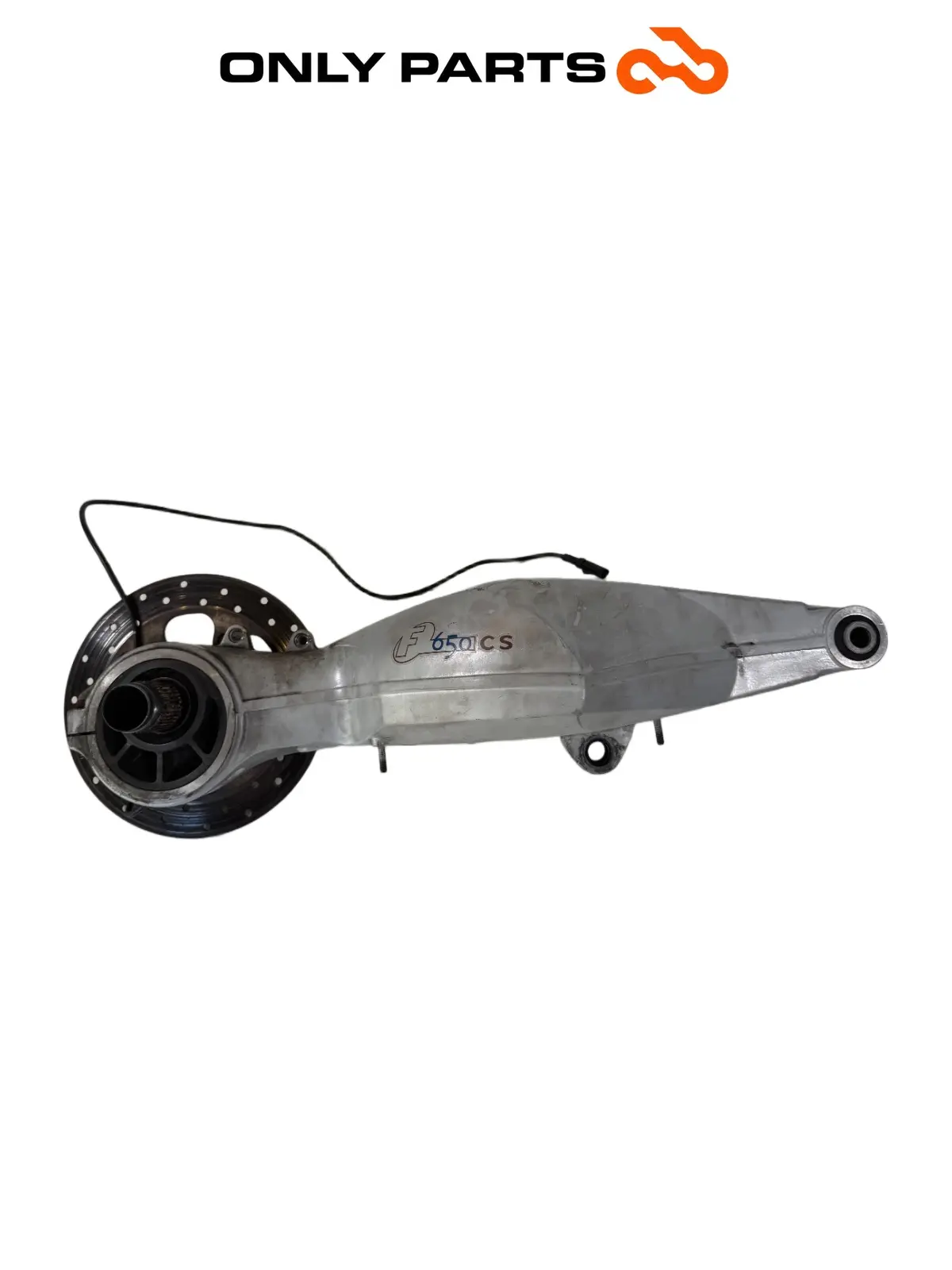 Gebrauchte EINARMSCHWINGE HINTEN ALU BMW F 650 CS 2001 OEM BMW F 650 CS 2001 Grigio — echtes Foto 9