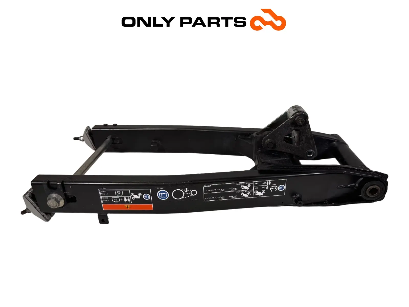 Gebrauchte Forcellone posteriore / Braccio oscillante Honda CB 500 F 500cc 2014 Nero — echtes Foto 10