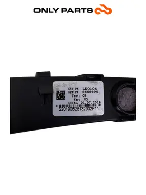 Gebrauchte Freccia anteriore DX BMW C 400 X 400cc 2020 Blu — echtes Foto 7