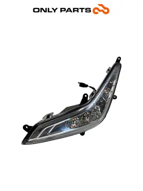 Gebrauchte Freccia anteriore SX Kymco People S 300cc 2021 Grigio — echtes Foto 1
