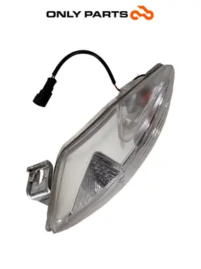 Gebrauchte Freccia posteriore DX Piaggio Mp3 Yourban 300cc 2013 Bianco — echtes Foto 5