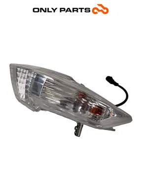 Gebrauchte Freccia posteriore DX Piaggio Mp3 Yourban 300cc 2013 Bianco — echtes Foto 8