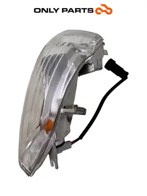 Gebrauchte Freccia posteriore SX Piaggio Mp3 Yourban 300cc 2013 Bianco — echtes Foto 4