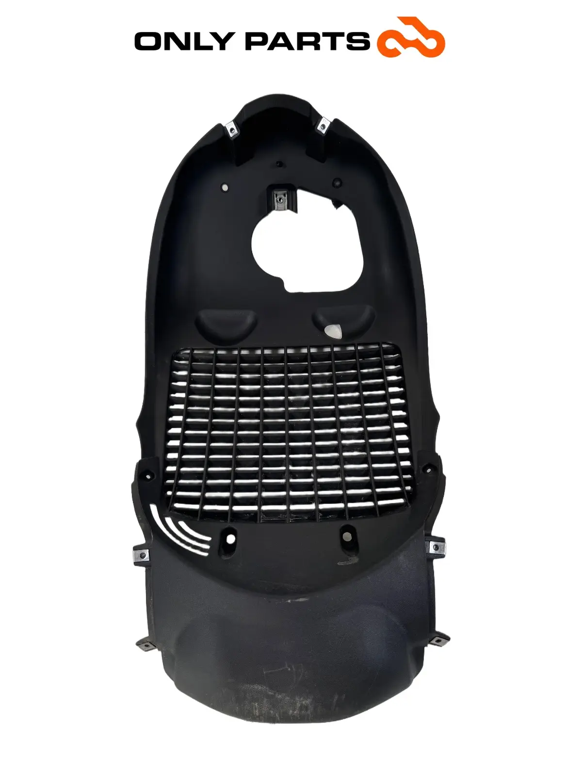 Gebrauchte Griglia radiatore interna / controscudo Piaggio Beverly Police 300cc 2018 Nero — echtes Foto 3