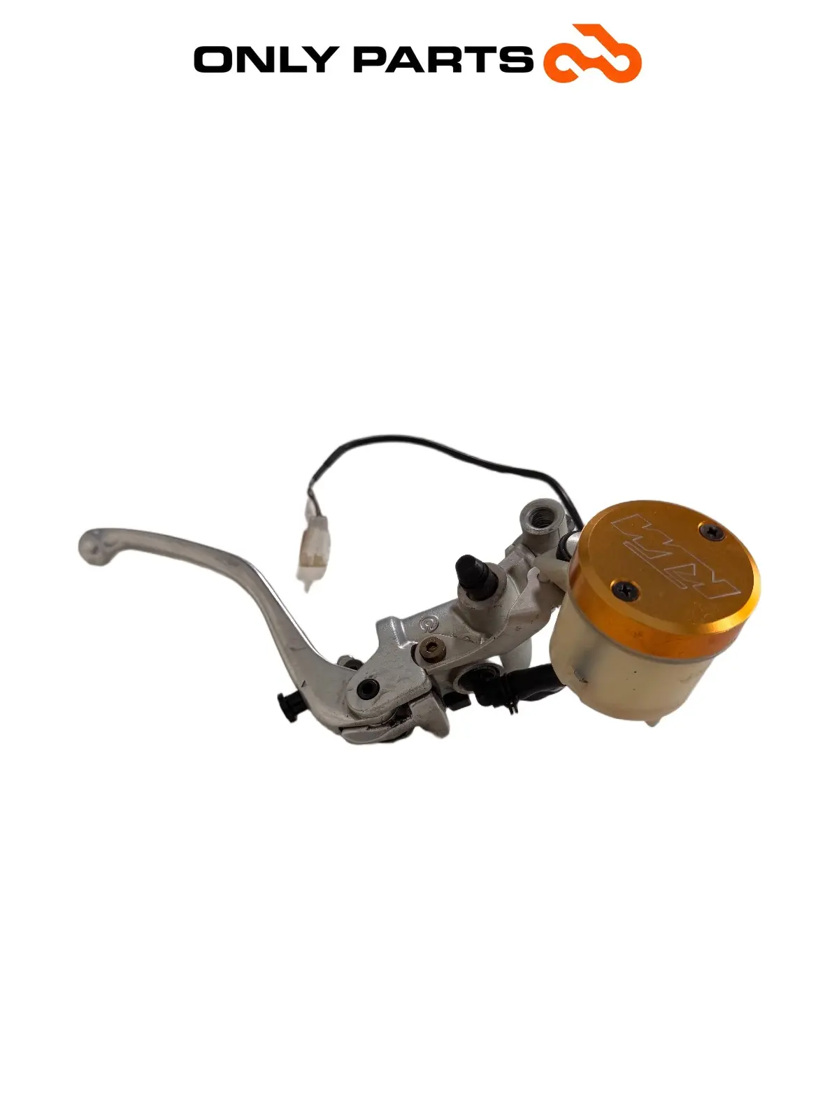 Gebrauchte Gruppo pompa freno anteriore radiale KTM Super Duke 990cc 2006 Nero/Arancione — echtes Foto 5