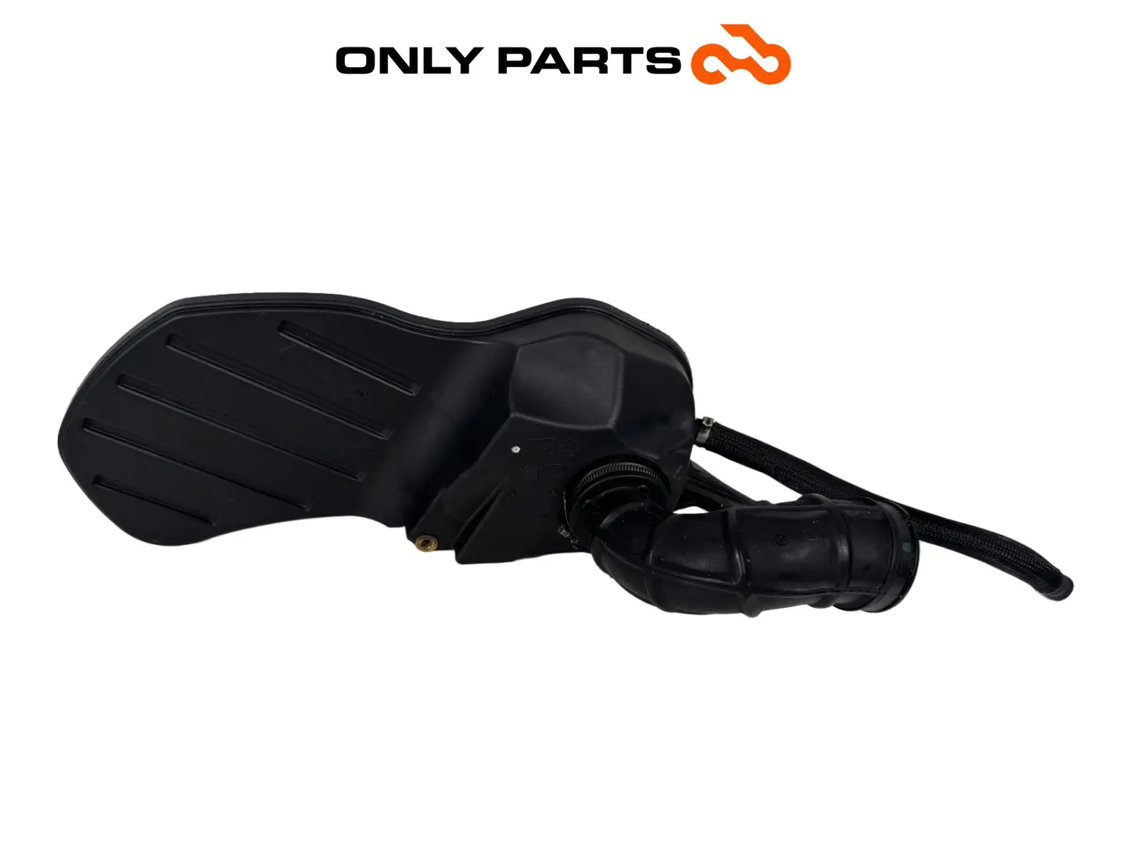 Gebrauchte Guscio / coperchio airbox + manicotto Piaggio Beverly Police 300cc 2018 Nero — echtes Foto 4