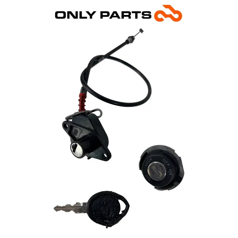 Key set with ignition switch, locks and fuel cap Aprilia Scarabeo 300 2010 — 2