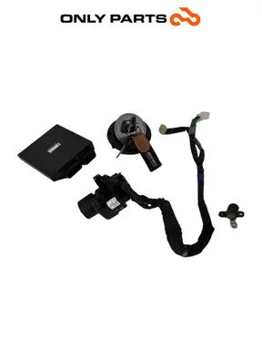 Gebrauchte Kit chiavi completo / centralina ECU blocchetto + chiavi Yamaha Tracer 900cc 2019 Nero — echtes Foto 10