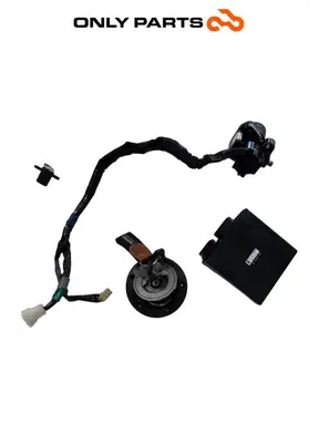 Gebrauchte Kit chiavi completo / centralina ECU blocchetto + chiavi Yamaha Tracer 900cc 2019 Nero — echtes Foto 9