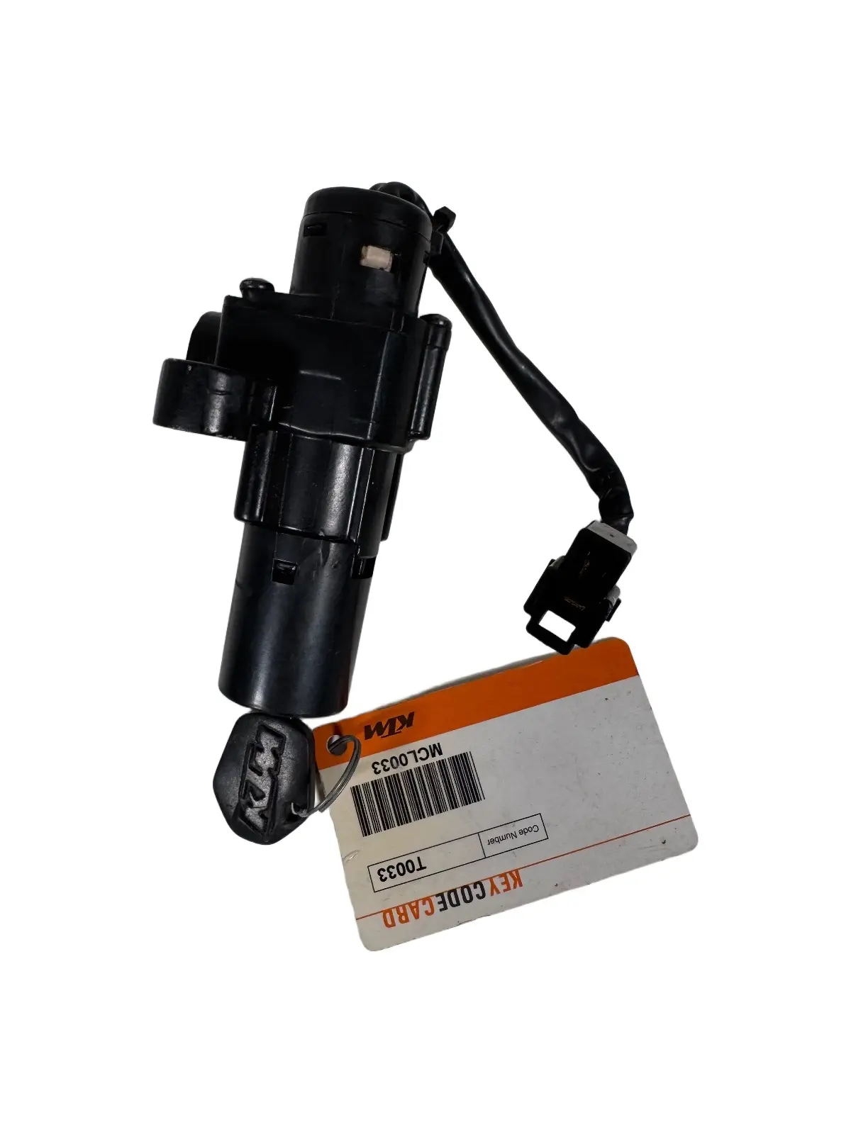 Used Kit chiavi completo KTM Duke 200cc 2012 Arancione — real photo 3